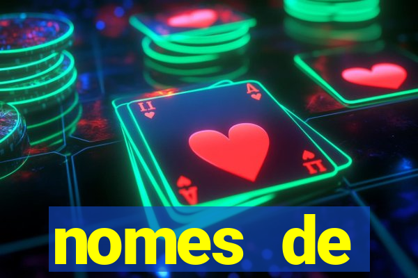 nomes de plataformas de jogos de cassino